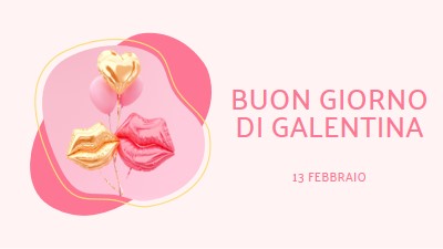 Buon San Valentino, gal white organic-simple