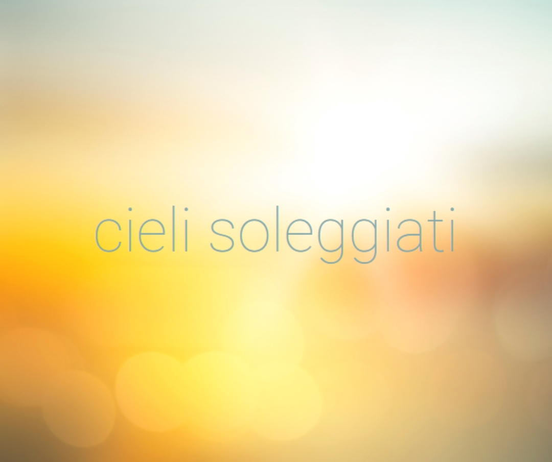 Cieli soleggiati yellow modern-simple