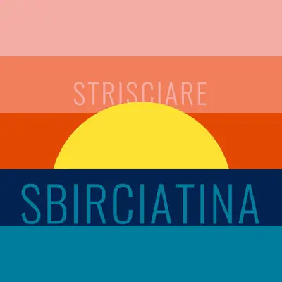 Goccioline di sole blue modern-color-block