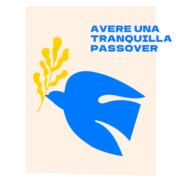 Avere una tranquilla Passover pink modern-simple