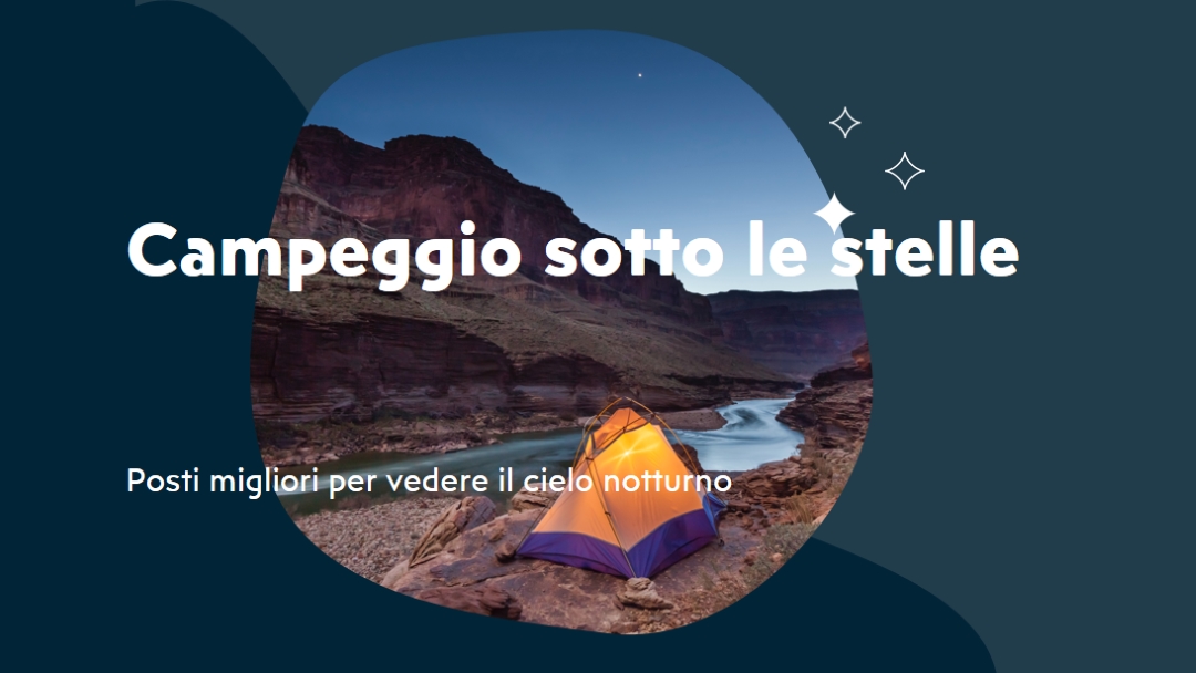 Sotto le stelle blue organic-simple