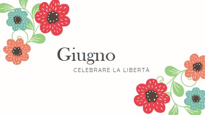 Giugno in fiore white organic-boho