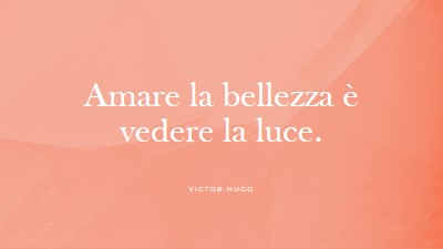 Amore, bellezza e luce pink modern-simple