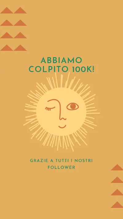 Sei il mio sole orange organic-boho