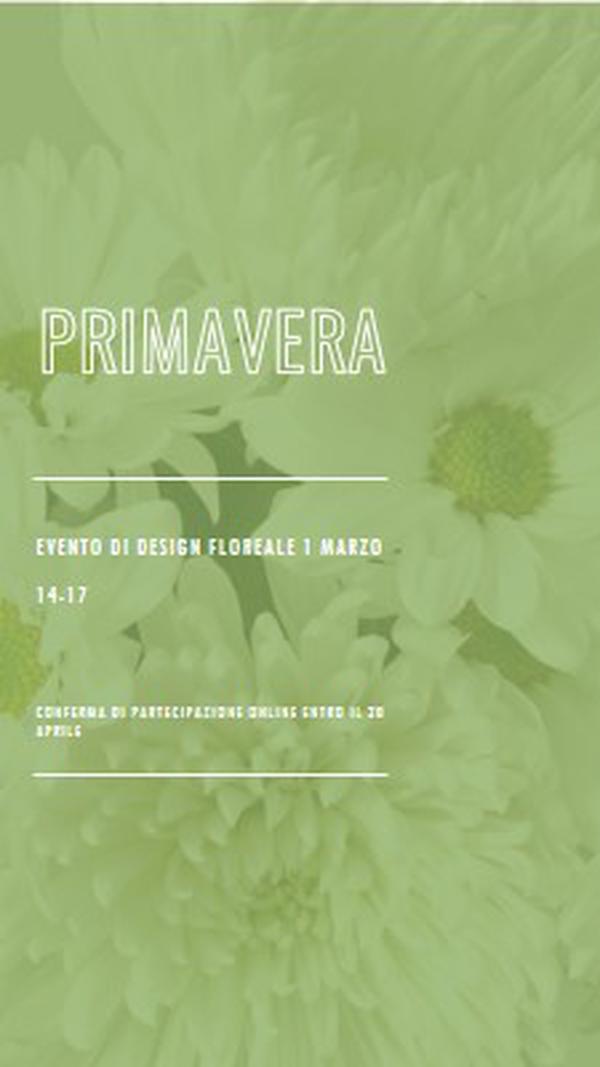 Un soffio d'aria primaverile green modern-simple