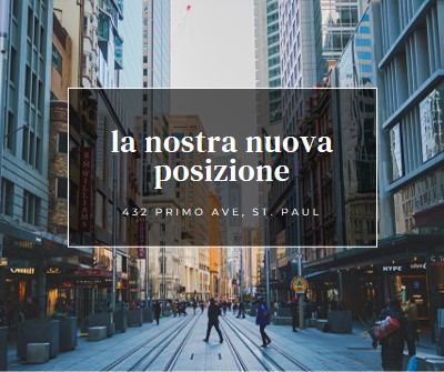 Posizione posizione gray modern-simple