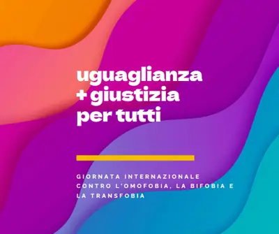 Honor International Day Against Homophobia purple modern-bold