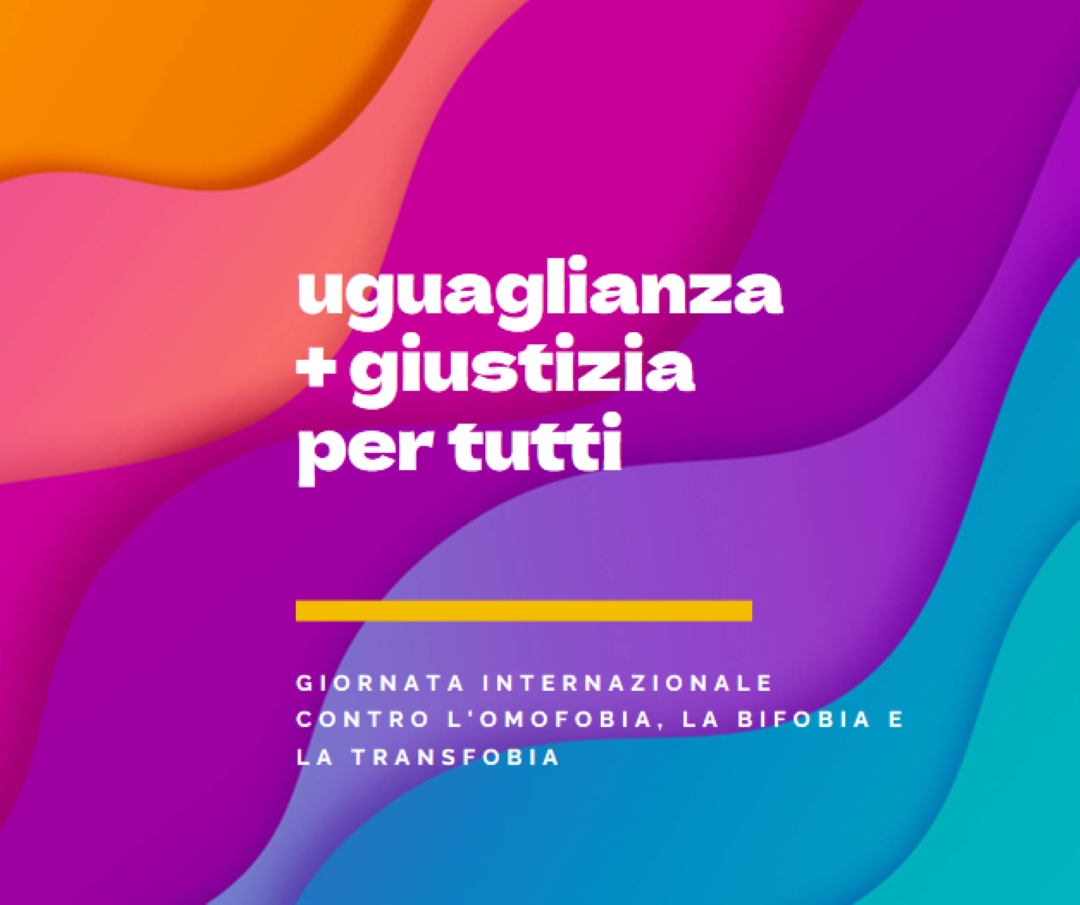 Honor International Day Against Homophobia purple modern-bold