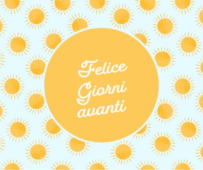 Macchie solari yellow whimsical-color-block