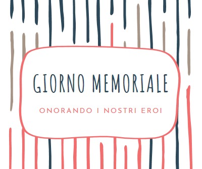 Onorare i nostri eroi white whimsical-line