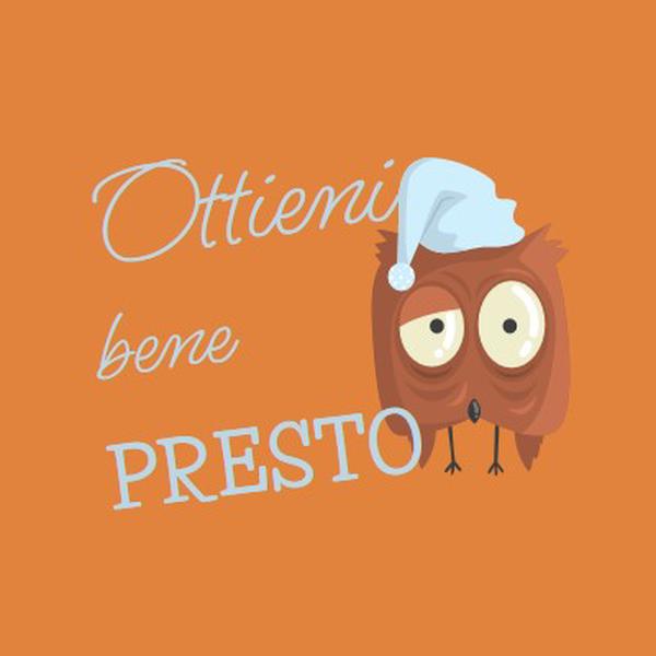 Senti meglio presto amico orange whimsical-color-block