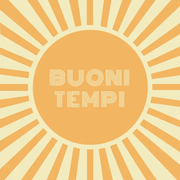 Sunbeaming con gioia yellow vintage-retro