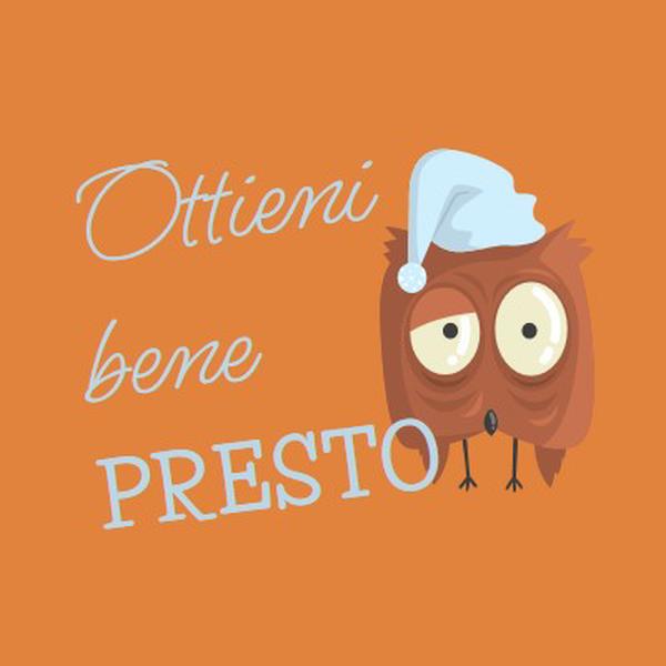 Senti meglio presto amico orange whimsical-color-block