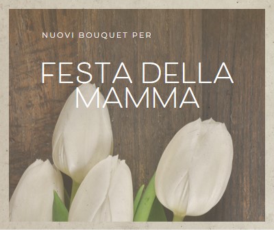 Bouquet di madre brown modern-simple