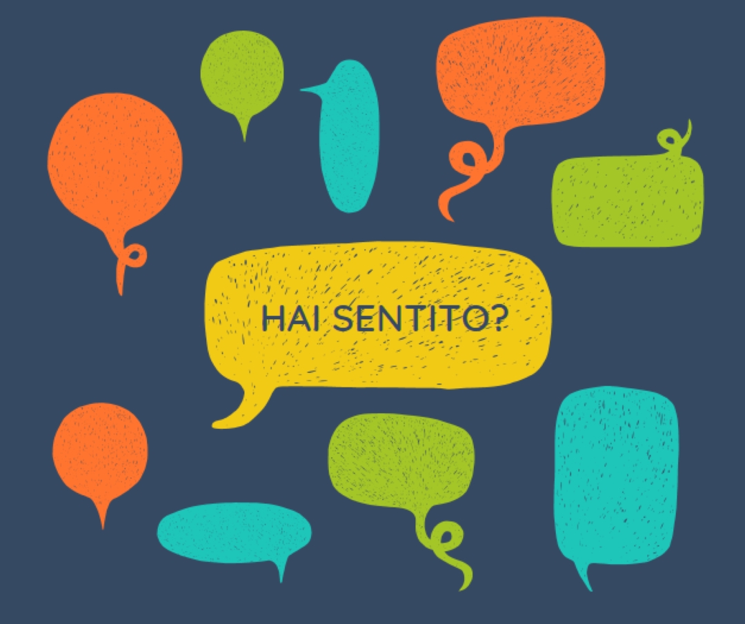 Parla con loro blue whimsical-line