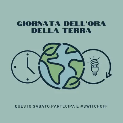 Nessuna ora di alimentazione green modern-color-block