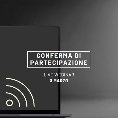 Stella del webinar black modern-simple