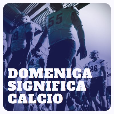 Domenica significa calcio purple modern-bold