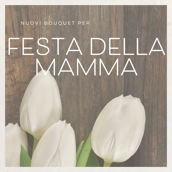 Bouquet di madre brown modern-simple