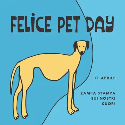 Zampa stampa sui nostri cuori blue whimsical-line