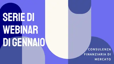 Serie di webinar di gennaio blue modern-bold