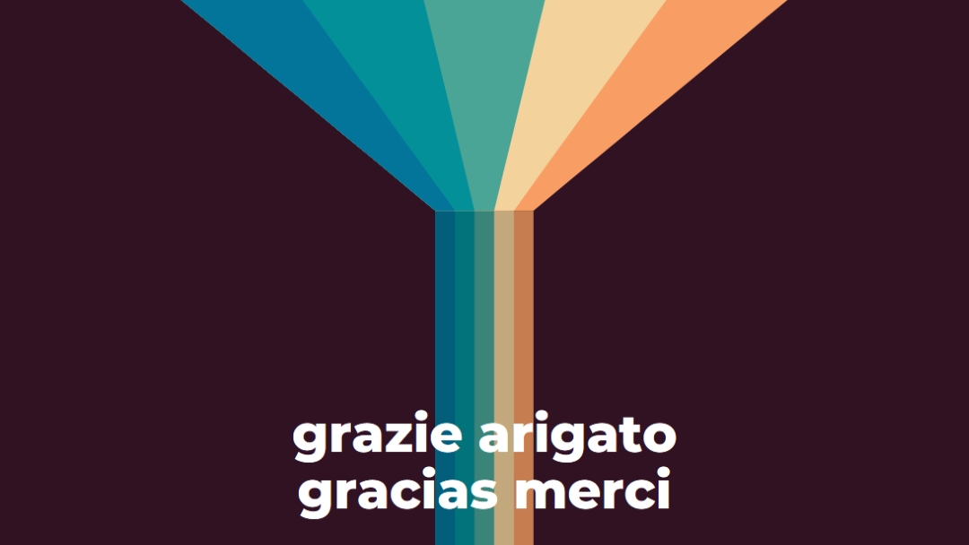 Grazie in cinque modi black vintage-retro