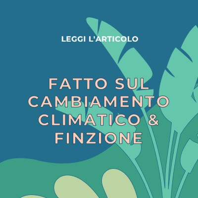 Fatti sui cambiamenti climatici blue whimsical-color-block