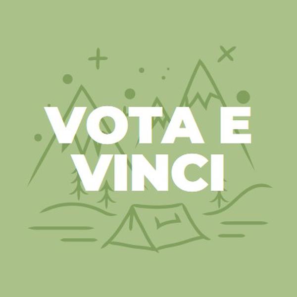 Votare e vincere green whimsical-line