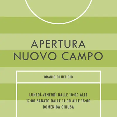 Obiettivi di campo green modern-geometric-&-linear