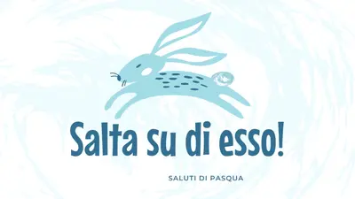Salta su di esso blue whimsical-color-block