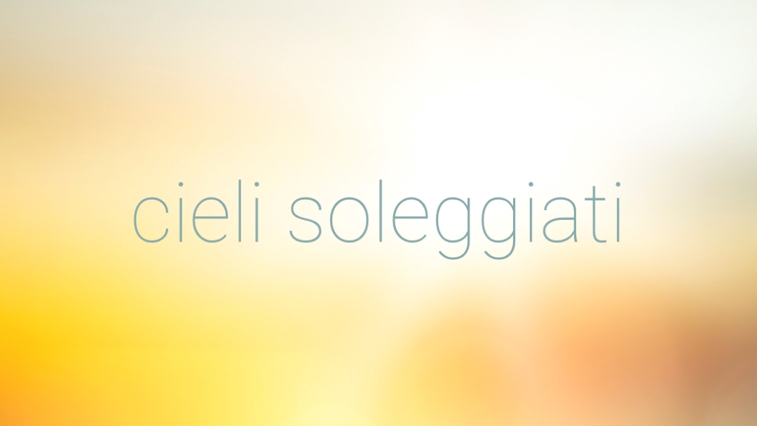 Cieli soleggiati yellow modern-simple
