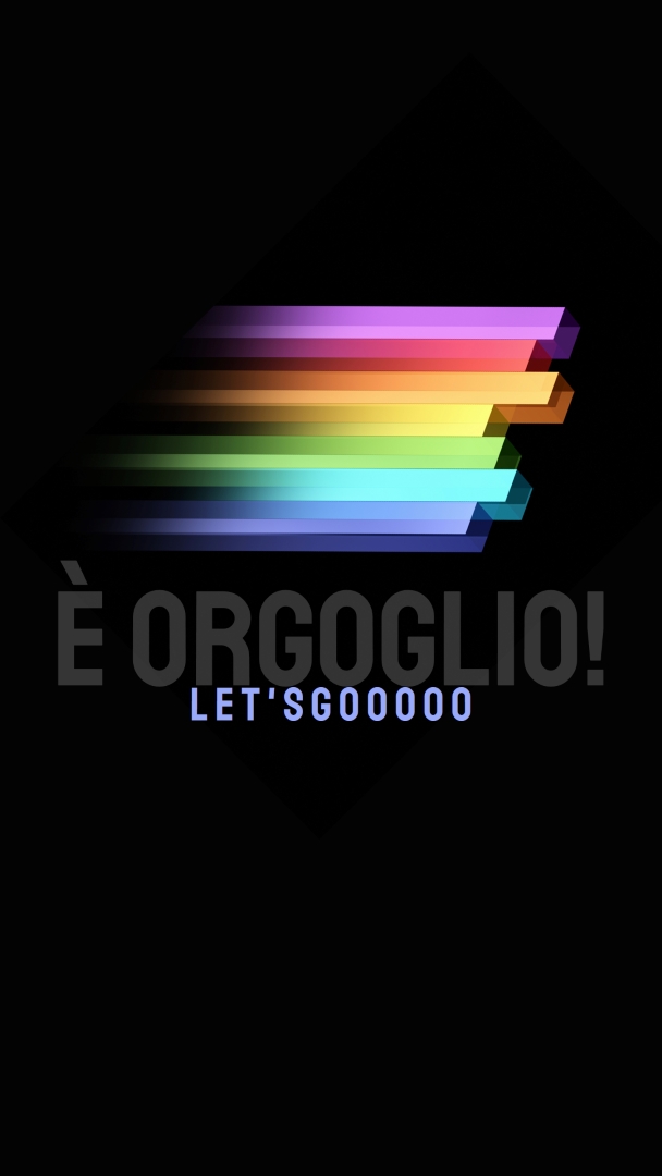 Festeggia il tuo orgoglio black modern-bold