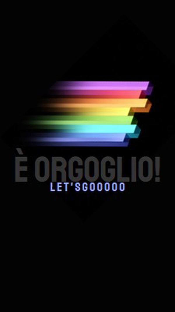 Festeggia il tuo orgoglio black modern-bold