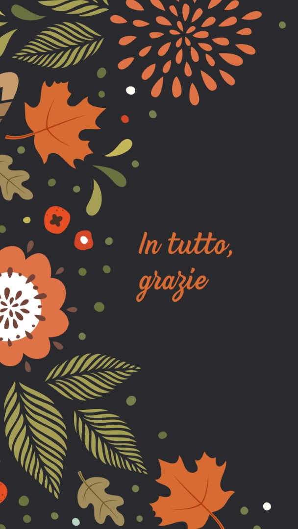 Grazie dato black vintage-botanical