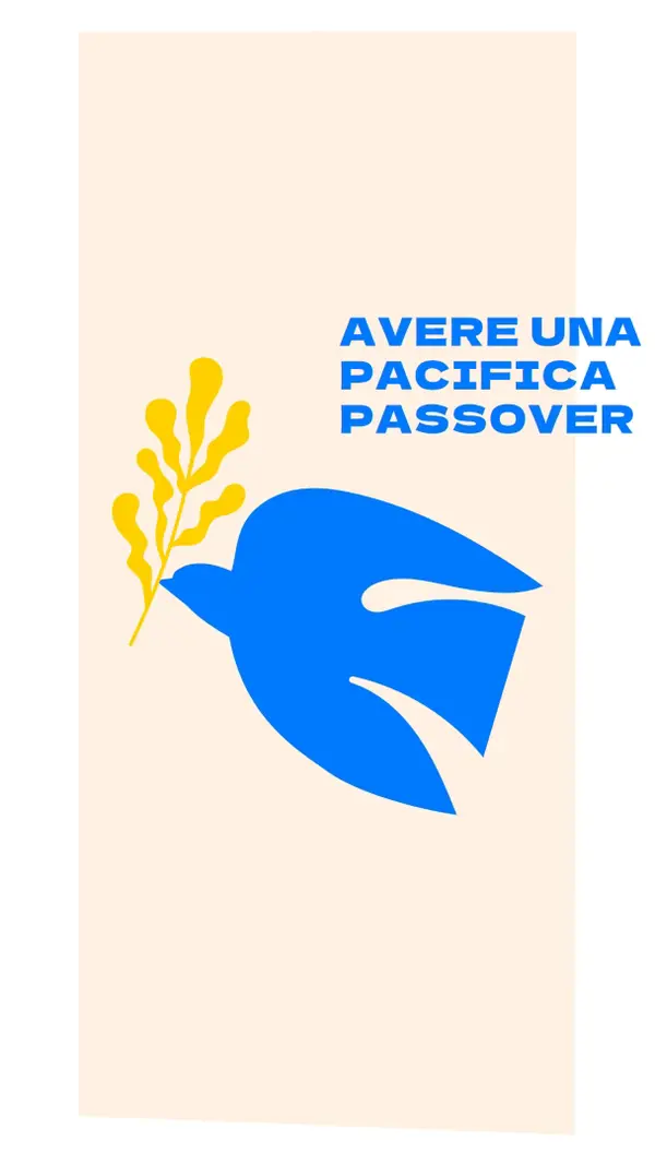 Avere una tranquilla Passover pink modern-simple