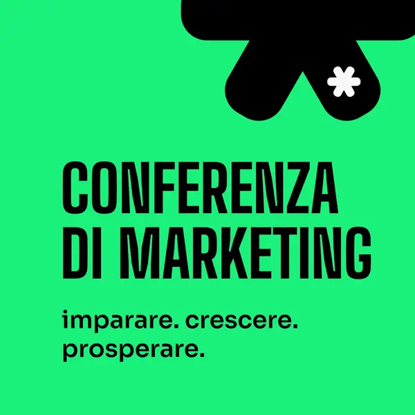 Imparare, crescere, prosperare green bold,vibrant,typography,futuristic,duotone,modern