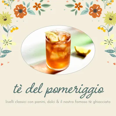 Il nostro famoso tè ghiacciato green botanical,bright,floral