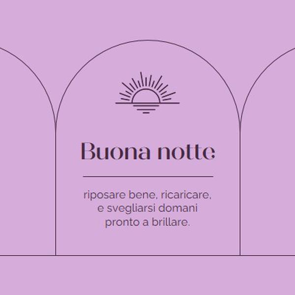 Riposa bene e ricarica purple organic,boho,lines,simple,symmetrical,