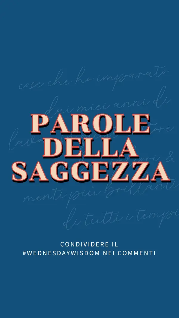 Word al saggio blue modern-simple