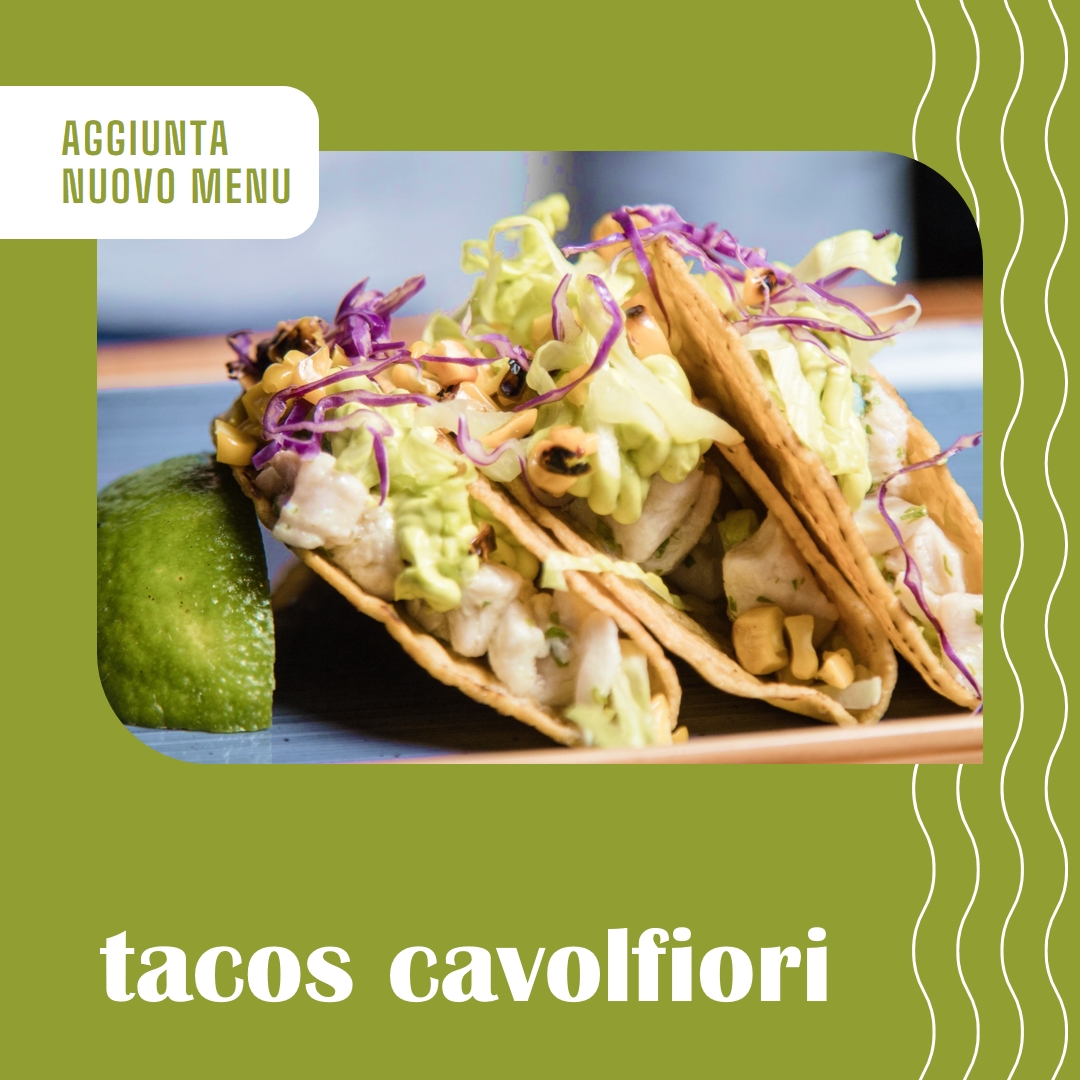 Aggiunta nuovo menu green modern,simple,photo