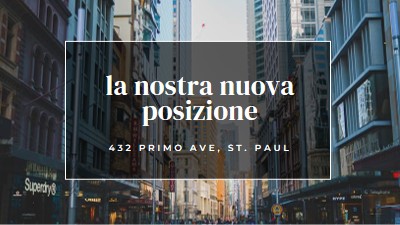 Posizione posizione gray modern-simple