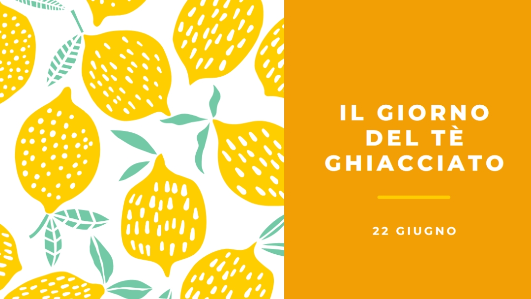 I limoni della vita sono per il tè ghiacciato orange whimsical-color-block