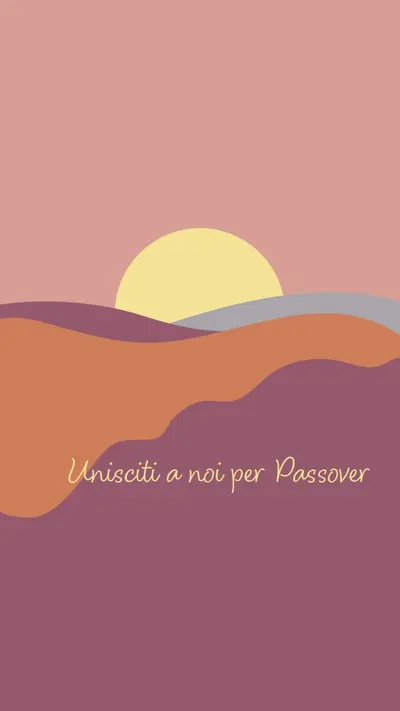 Unisciti a noi per Passover orange organic-simple
