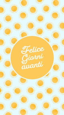 Macchie solari yellow whimsical-color-block