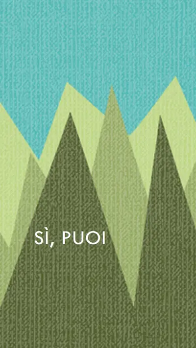 Punta a picco green modern-bold