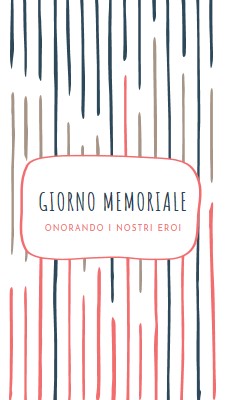 Onorare i nostri eroi white whimsical-line