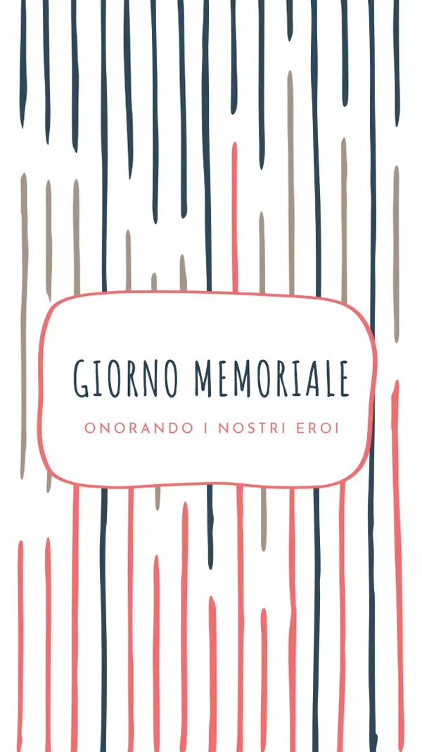 Onorare i nostri eroi white whimsical-line