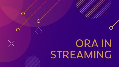 Violet è ora in streaming purple modern-simple
