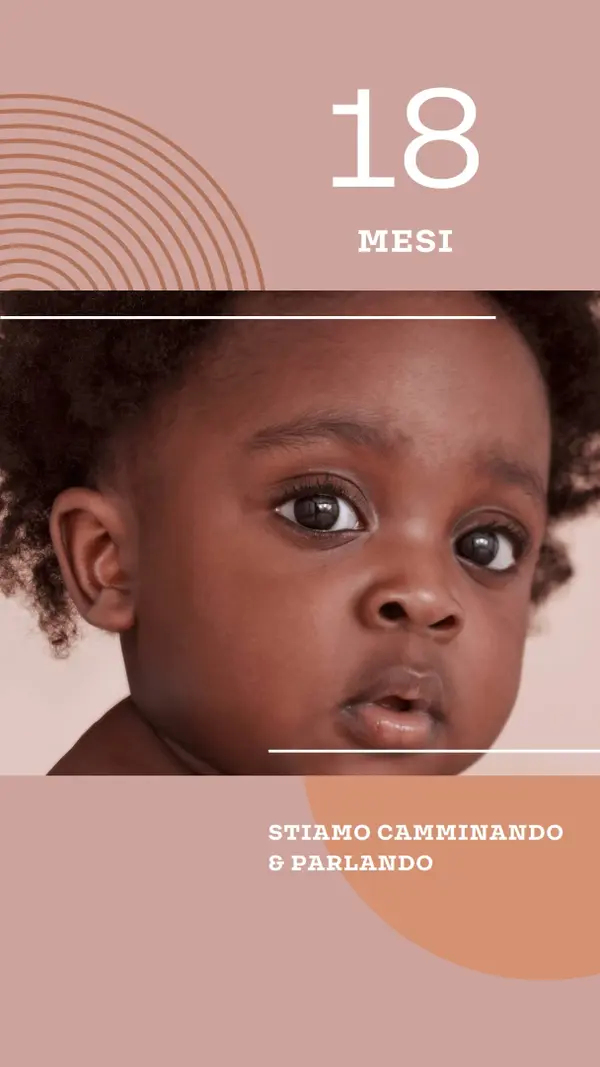 Parlare con un bambino pink modern-simple