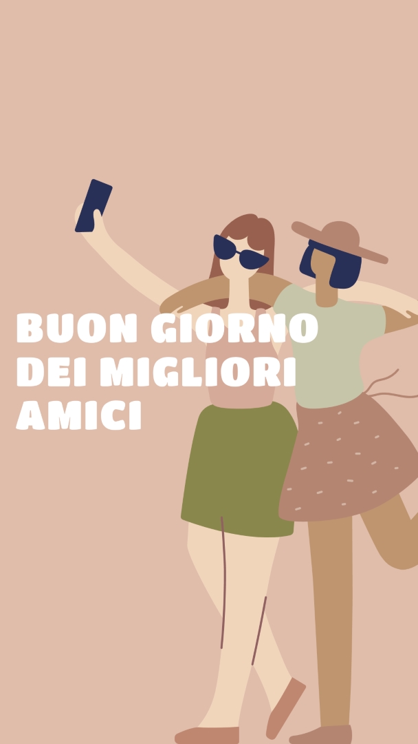 Migliori amici pink whimsical-color-block